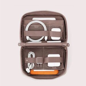 Dagne Dover Arlo Tech Organizer Pouch Mauve